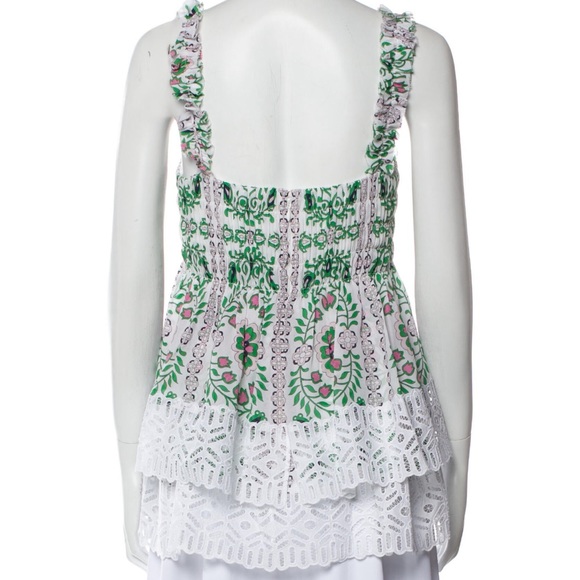 TORY BURCH FLORAL TOP 🌸🌸🌸🌸 - Picture 5 of 6